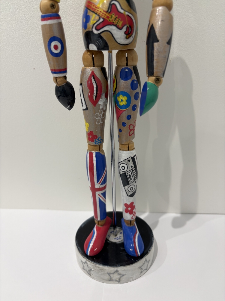 1970’s Mod Wooden mannequin