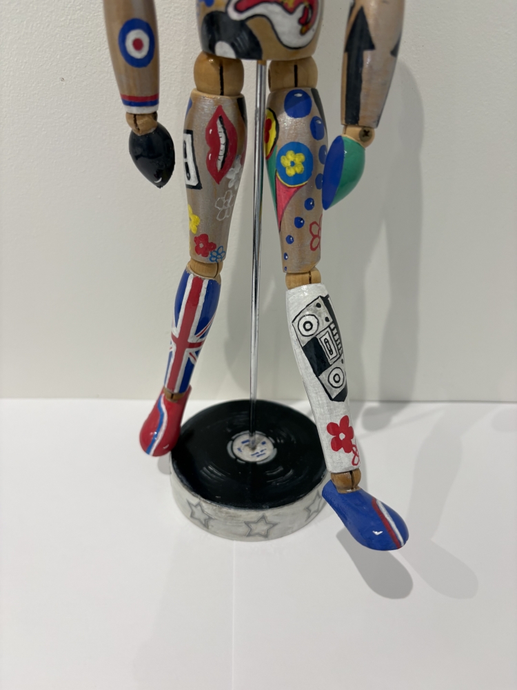 1970’s Mod Wooden mannequin