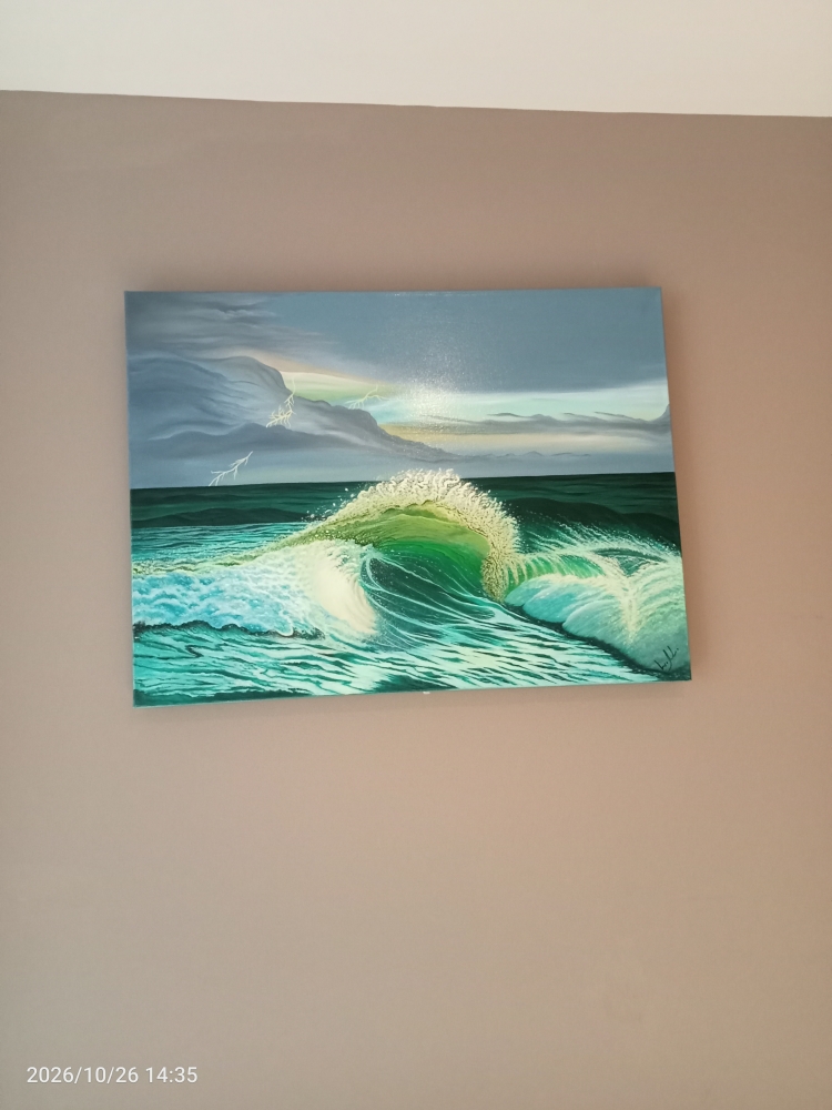 Sea storm