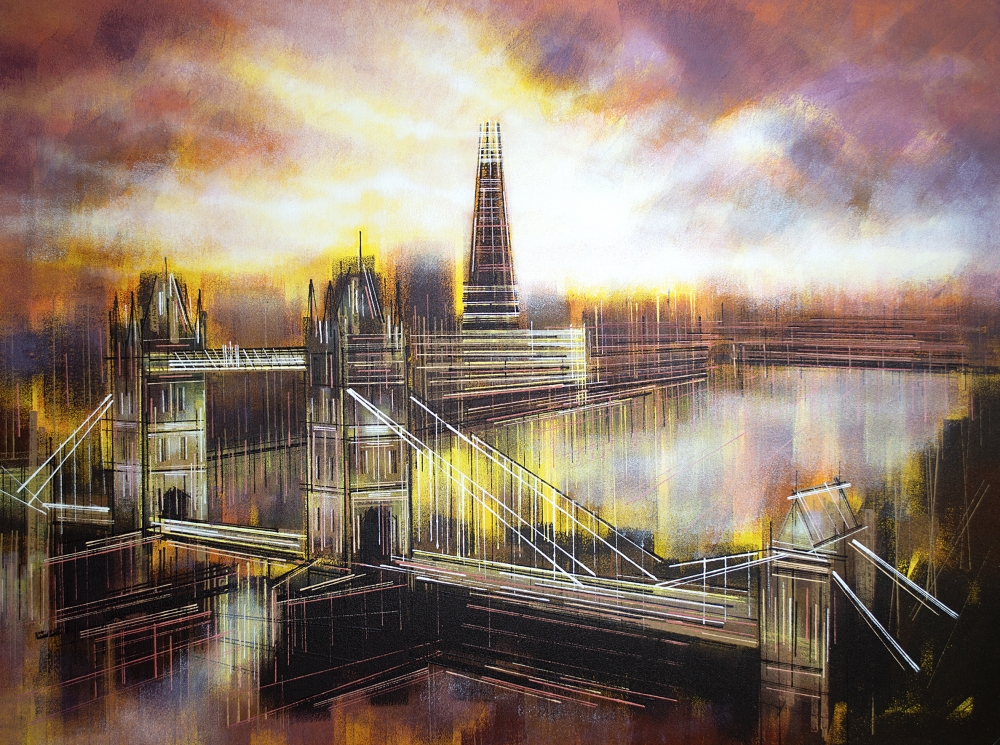 London Tower Bridge At Sunset