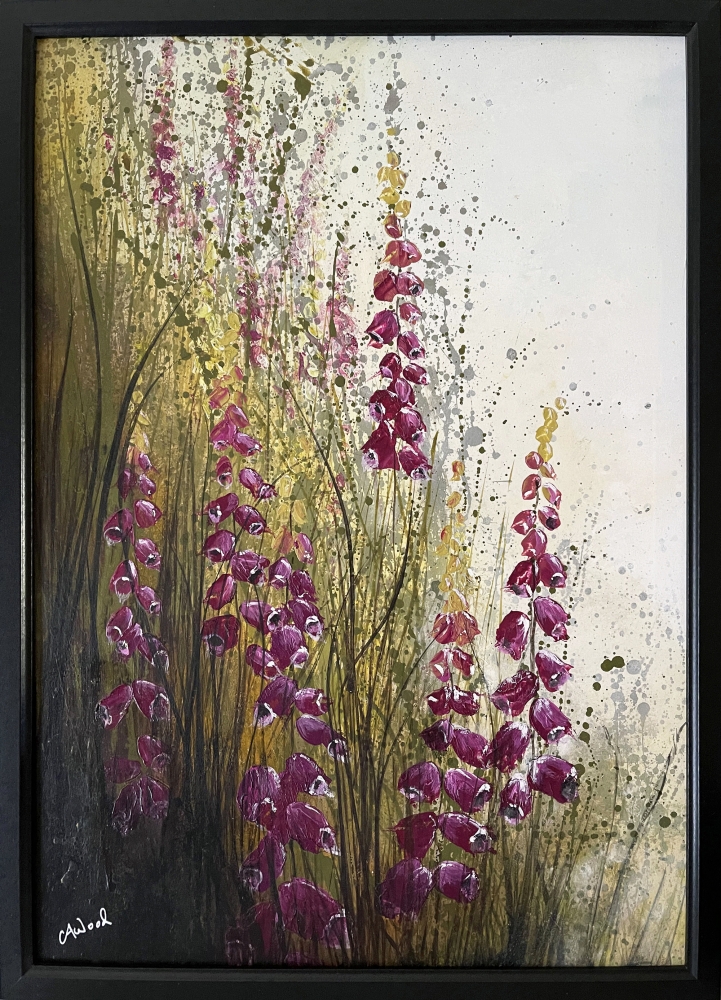 Love Flowers - framed