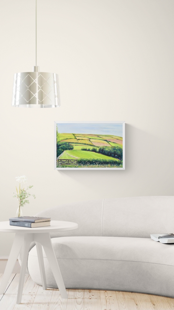 View from the Studio, Peak District