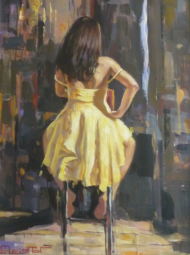 Muse in Yellow Dress