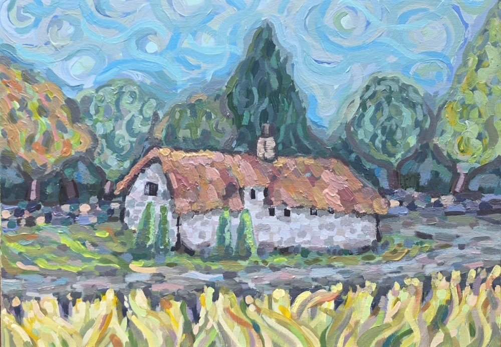 Summer Day Country Cottage