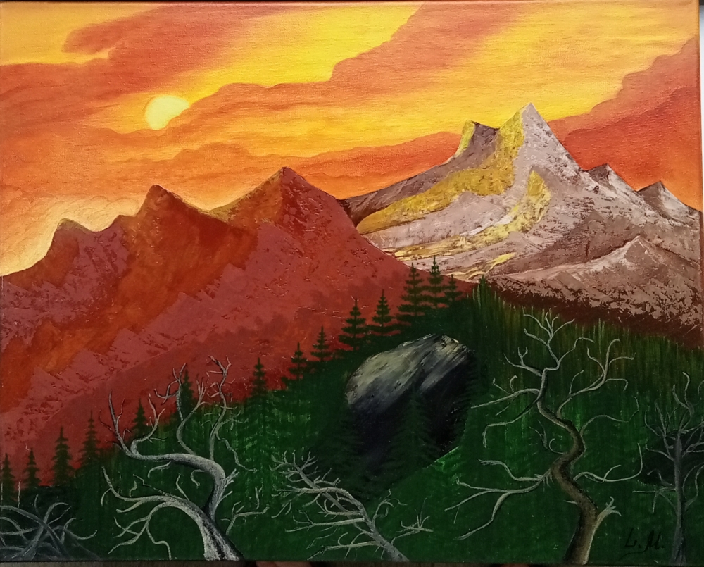 Sunny mountains
