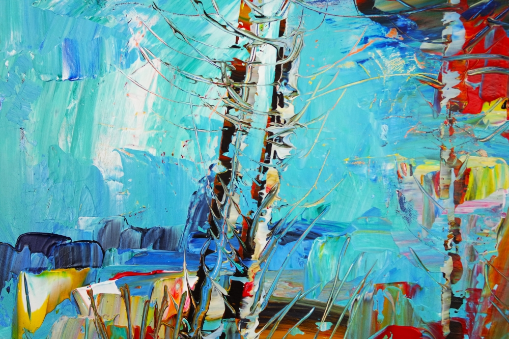 Winter Stream Sunrise Forest 346