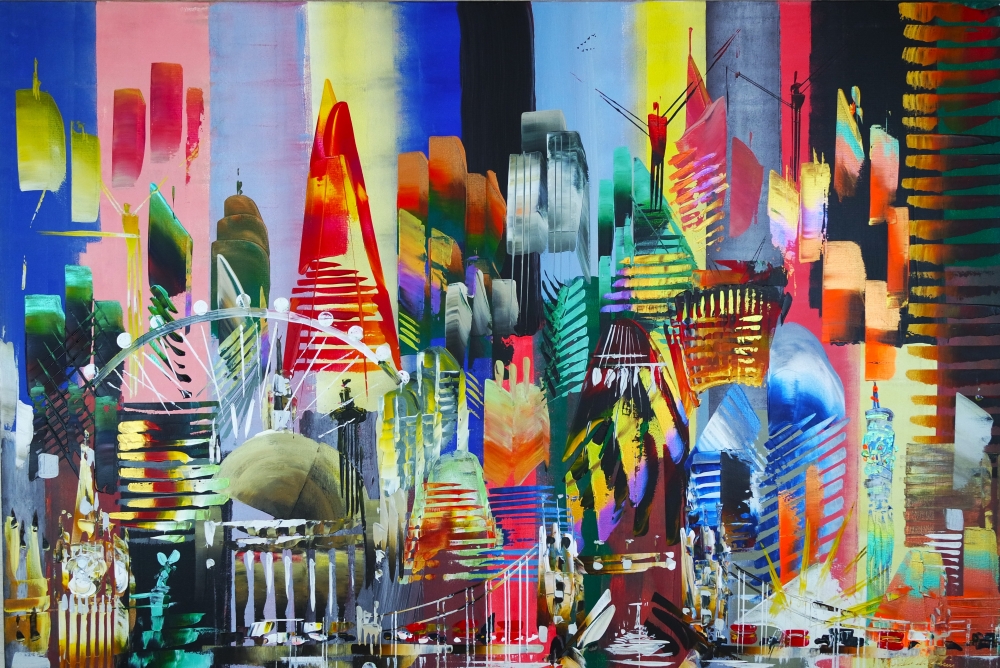 XL Mega City London Skyline St.Pauls 305