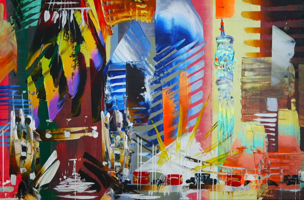 XL Mega City London Skyline St.Pauls 305
