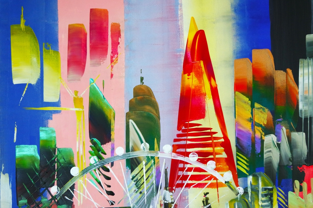 XL Mega City London Skyline St.Pauls 305