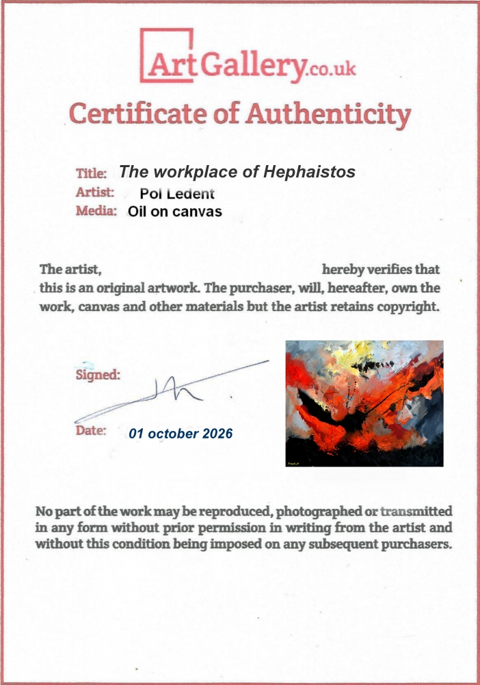 The workplace of Hephaistos 