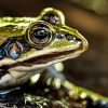 Water Frog in Mézières-en-Brenne — 60 × 40 cm