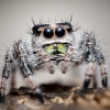 Daenerys — Phidippus regius Bahamas — 70 × 50 cm
