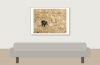 Wild Boar in Cheny — 70 × 50 cm