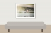Grey Heron in Rosnay — 40 × 30 cm