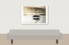 Grey Heron in Rosnay — 70 × 50 cm