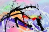 Elements - Large Colorful Abstract Painting