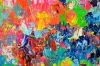 Palette 6 - Large Abstract Colorful Painting