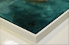 Large Turquoise and Gold Textured Abstract Painting – Resonance