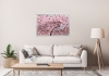 Large Pink Cherry Blossom Painting – Blown Away 