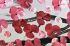 Large Pink Cherry Blossom Painting – Blown Away 