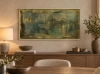Textured Gold & Earth Abstract Painting – Silent Guardians