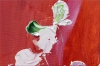 Large Colourful Abstract Flower Painting – Afterglow Field 