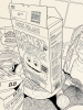 Honey Munch cardboard 