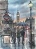 A Rainy Evening in Westminster 