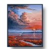 Crimson Tidal Sunset