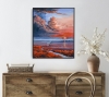 Crimson Tidal Sunset