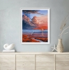 Crimson Tidal Sunset