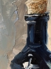 Olive Branch in Blue Vase.