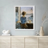 Woman, Quiet Morning by the Window. 