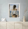 Woman by the Sea Window.