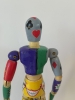 Batman character wooden mannequin