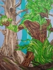 Mystical Tree Man and Girl