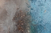 Textured Abstract Painting in Turquoise & Gold – Visions