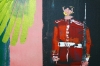 XL Mega City London Skyline Red Moon 291