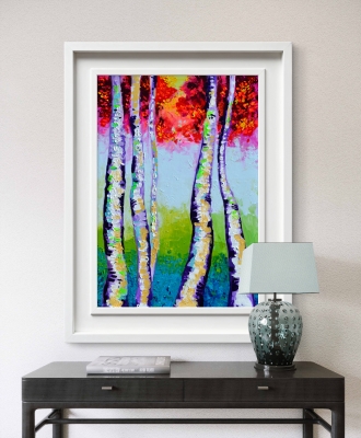 Autumn Magic Birch Forest 