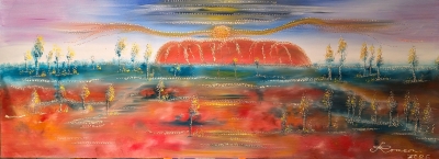 Sacre Mountain Uluru, Australia