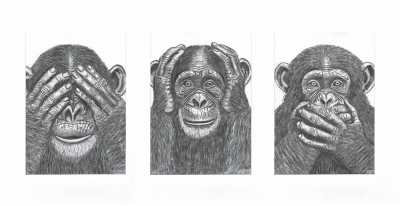 3 wise monkeys