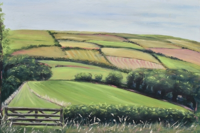 View from the Studio, Peak District