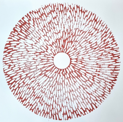 Flower Wheel #1 (Red)
