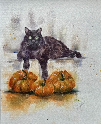 Autumn Halloween chill