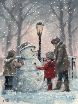 Whispers of winter light 