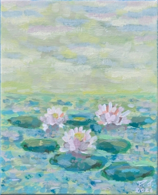 Morning Lily Pond