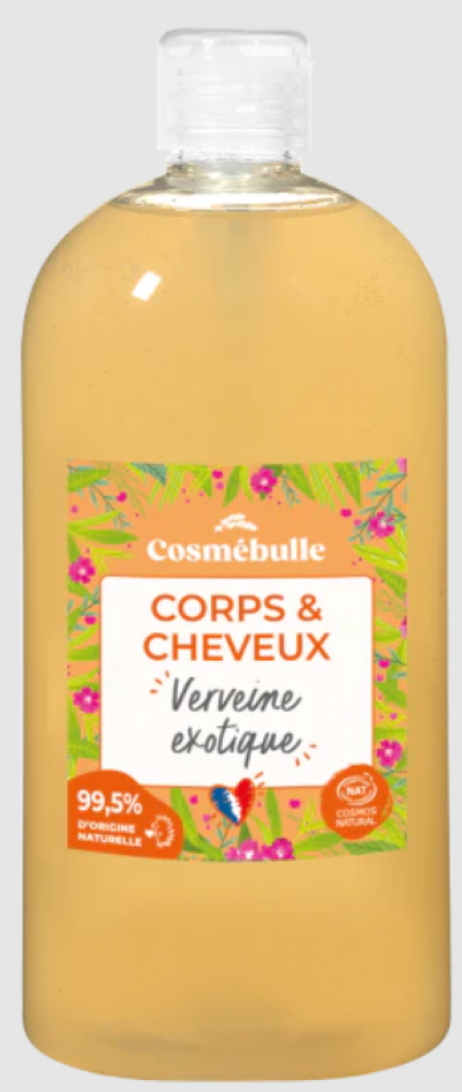 SHAMPOING DOUCHE verveine 700ml Cosmébulle 