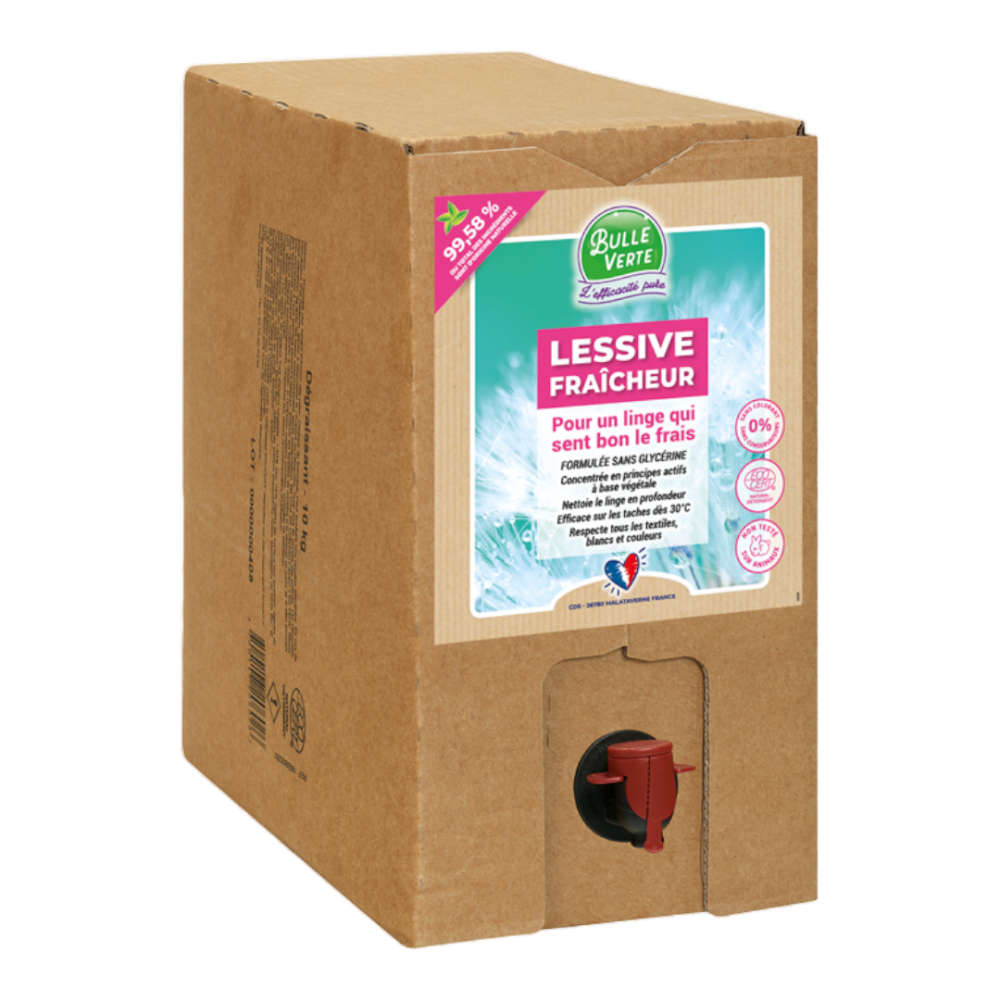 LESSIVE Liquide fraicheur 3L Bulle Verte