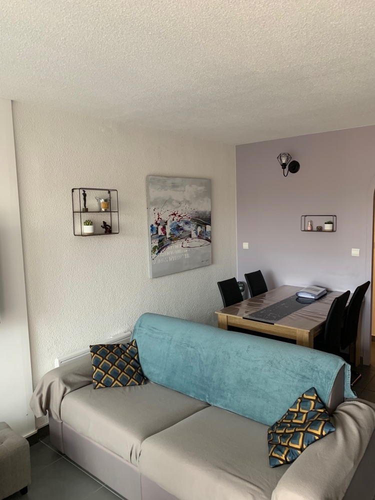 LOCATION MEUBLE T2  + CABINE (2 à 4 adultes) à  SAINT CYPRIEN (66) 