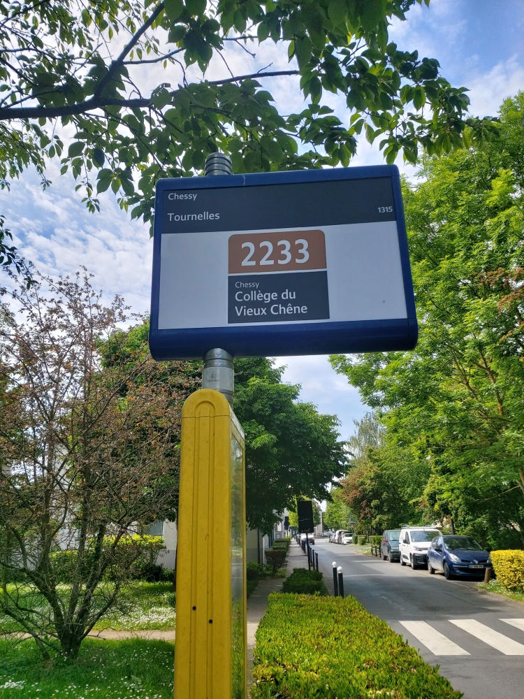 Logement en duplex et terrasse à Chessy 